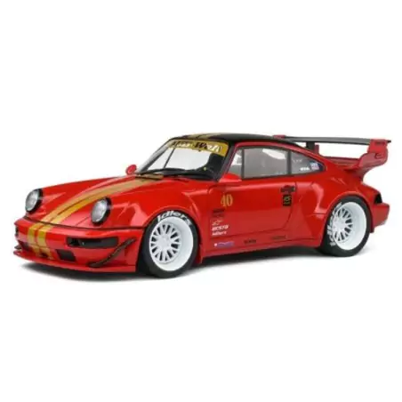 Marketplace : RWB BODYKIT 2021 rouge - Solido - 1:18