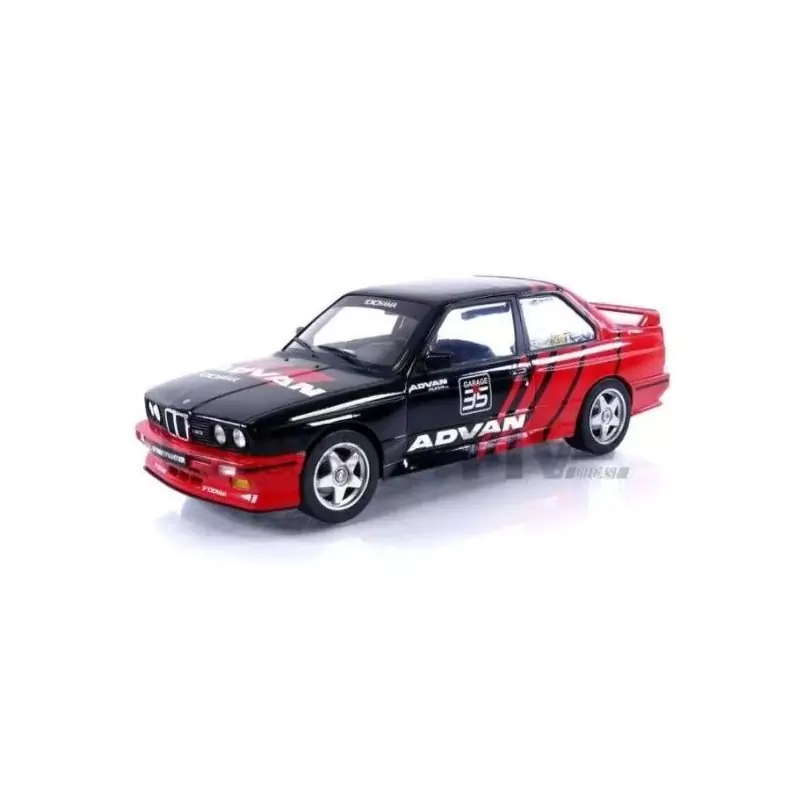 Marketplace : BMW E30 M3 DRIFT TEAM 1990 noir - Solido - 1:18