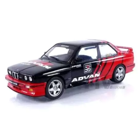 Marketplace : BMW E30 M3 DRIFT TEAM 1990 noir - Solido - 1:18