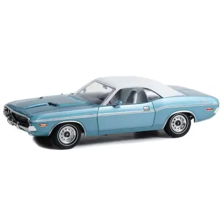 Marketplace : DODGE Challenger bleu avec toit blanc 1970 WESTERN SP...