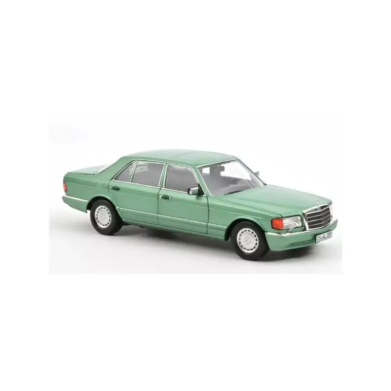 Marketplace : MERCEDES 560 SEL 1991 Vert métallique - Norev - 1:18