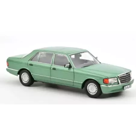 Marketplace : MERCEDES 560 SEL 1991 Vert métallique - Norev - 1:18