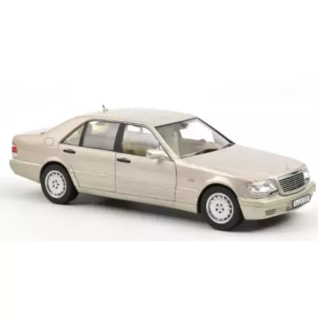 Marketplace : MERCEDES S600 1997 Argent - Norev - 1:18