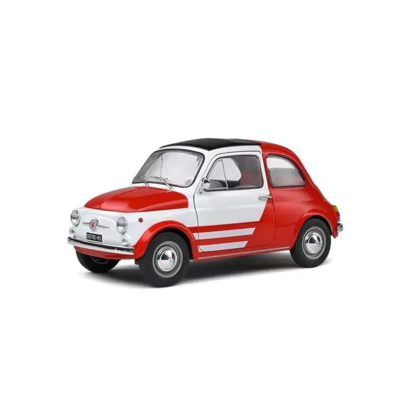 Marketplace : FIAT 500 Turbina Tribute 1965 Rouge et blanche - Soli...