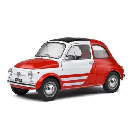 Marketplace : FIAT 500 Turbina Tribute 1965 Rouge et blanche - Soli...