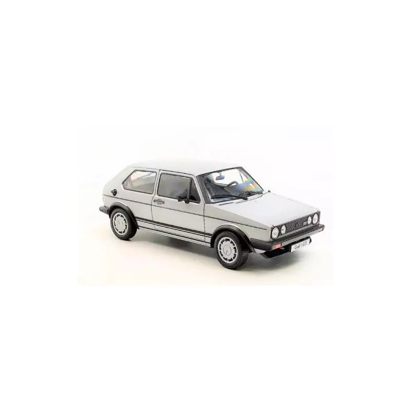 Marketplace : VOLKSWAGEN Golf I GTI grise - Welly - 1:18