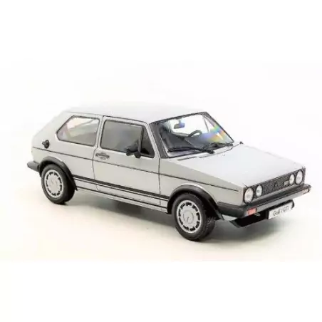 Marketplace : VOLKSWAGEN Golf I GTI grise - Welly - 1:18
