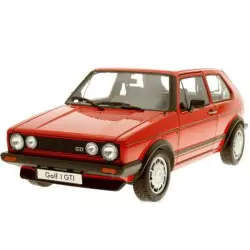 Marketplace : VOLKSWAGEN Golf I GTI rouge - Welly - 1:18