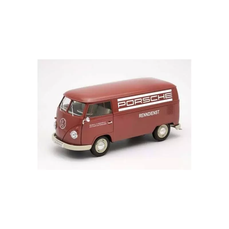 Marketplace : VOLKSWAGEN T1 bus PORSCHE RENNDIENST rouge - Welly - ...