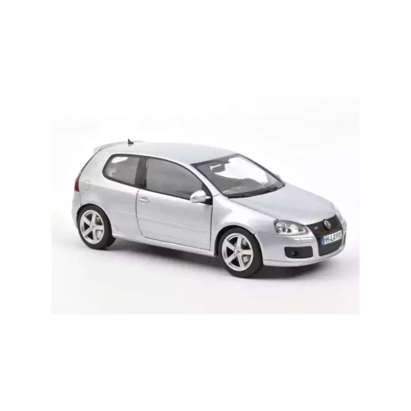 Marketplace : VOLKSWAGEN GOLF GTI Pirelli 2007 argent - Norev - 1:18
