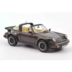 Marketplace : PORSCHE 911 Turbo Targa de 1987 brun métallisé - Nore...