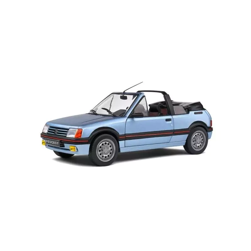 Marketplace : PEUGEOT 205 CTI bleu 1989 - Solido - 1:18