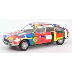 Marketplace : CITROEN GS 1972 Drapeaux 2ème version - Norev - 1:18