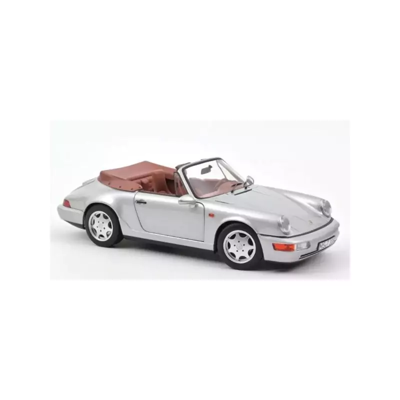 Marketplace : PORSCHE 911 Carrera 2 Cabriolet 1990 Argent - Norev -...