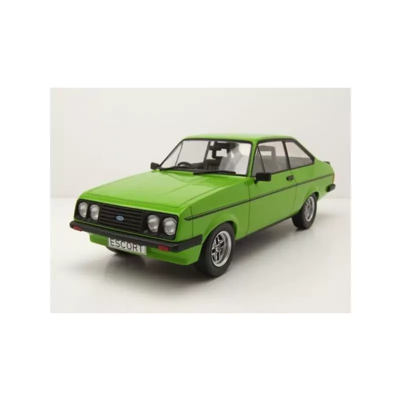 Marketplace : FORD Escort Mk.II RS 2000 1977 Verte - ModelCar - 1:18
