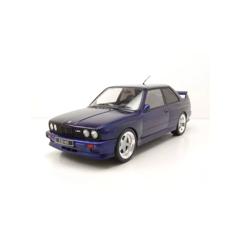 Marketplace : BMW E30 M3 1989 Bleu métallique - Ixo - 1:18