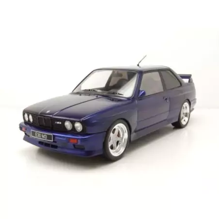 Marketplace : BMW E30 M3 1989 Bleu métallique - Ixo - 1:18
