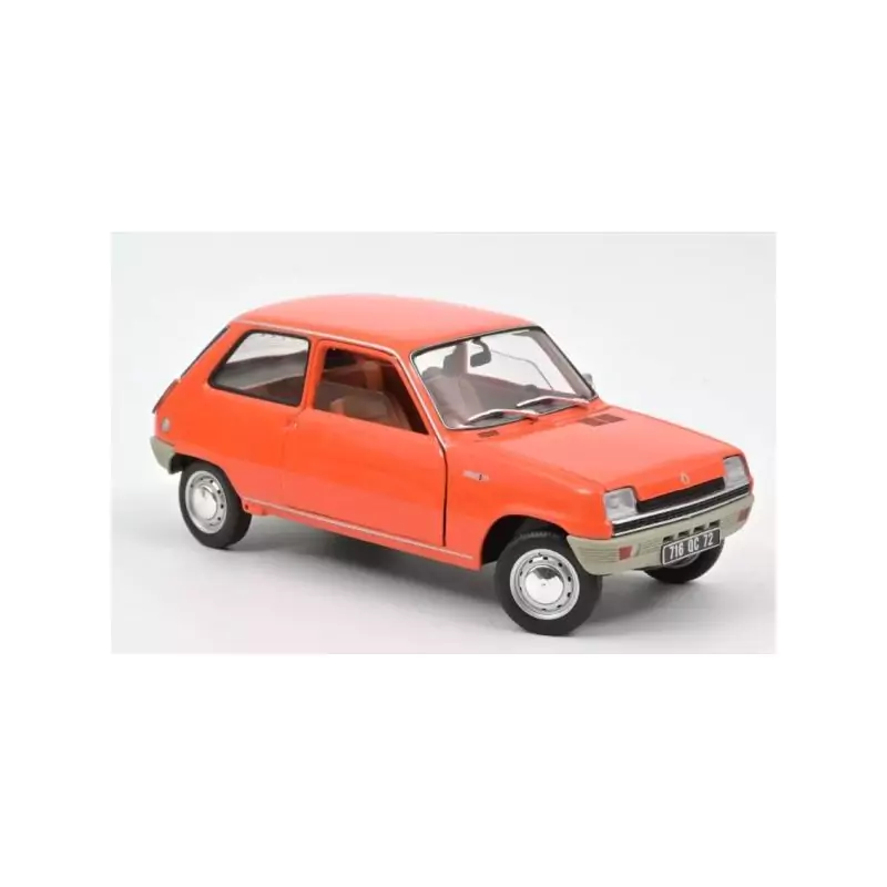 Marketplace : RENAULT 5 1972 Orange - Norev - 1:18