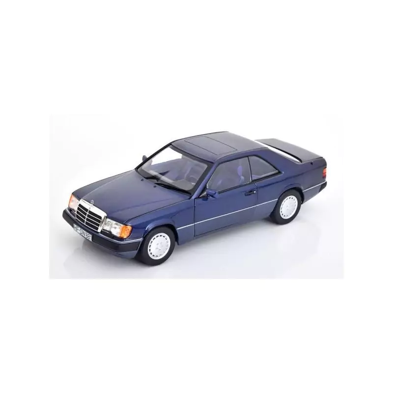 Marketplace : MERCEDES 300CE-24 coupé 1990 Bleu marine - Norev - 1:18