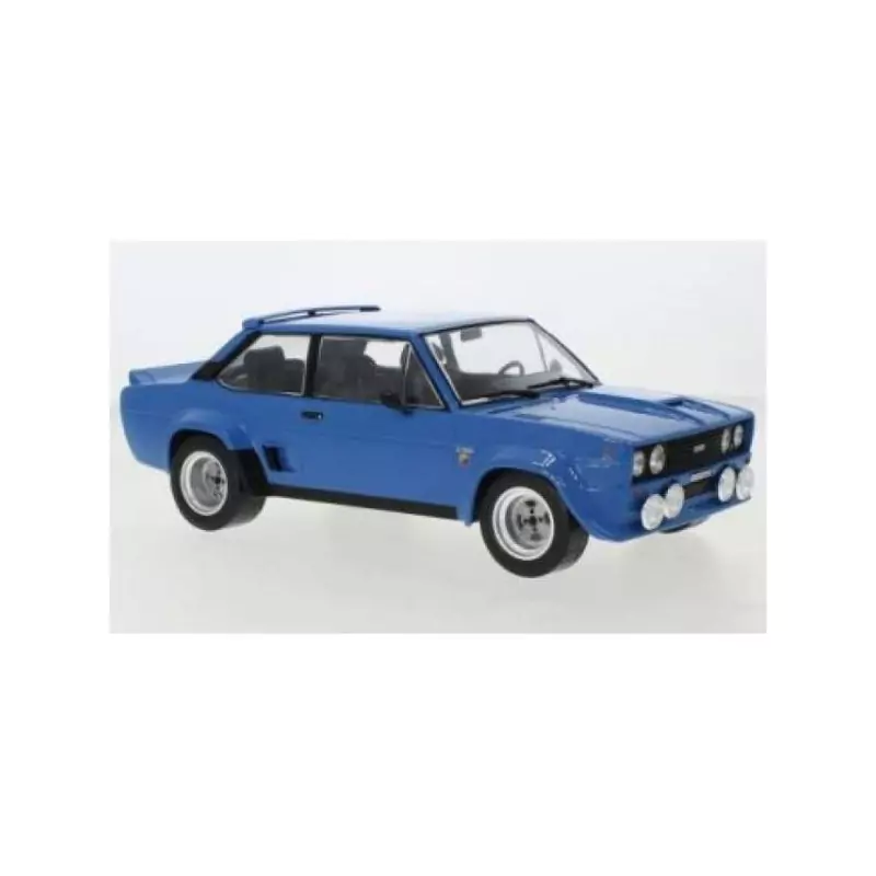 Marketplace : FIAT 131 Abarth 1980 Bleu - Ixo - 1:18