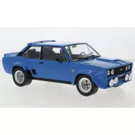 Marketplace : FIAT 131 Abarth 1980 Bleu - Ixo - 1:18
