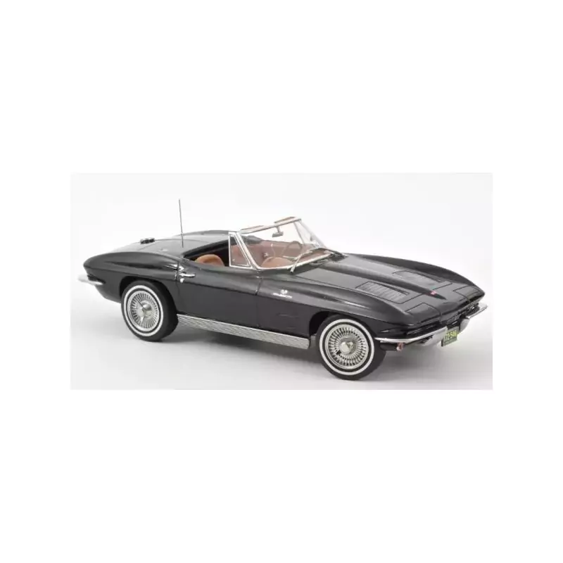 Marketplace : CHEVROLET Corvette Sting Ray Cabriolet 1963 Noir - No...