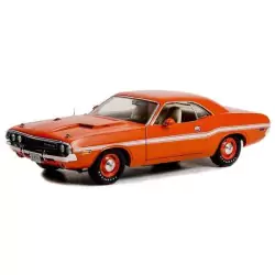 Marketplace : DODGE Challenger 1970 Orange avec bandes blanche - Gr...