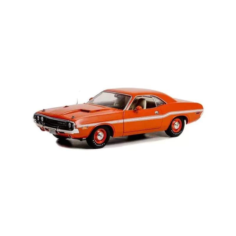 Marketplace : DODGE Challenger 1970 Orange avec bandes blanche - Gr...