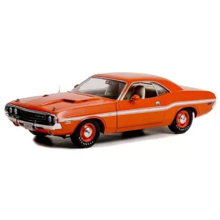Marketplace : DODGE Challenger 1970 Orange avec bandes blanche - Gr...