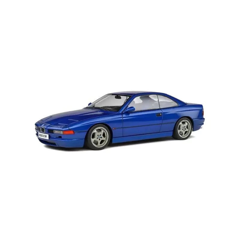 Marketplace : BMW 850 (E31) CSI 1990 Bleu - Solido - 1:18