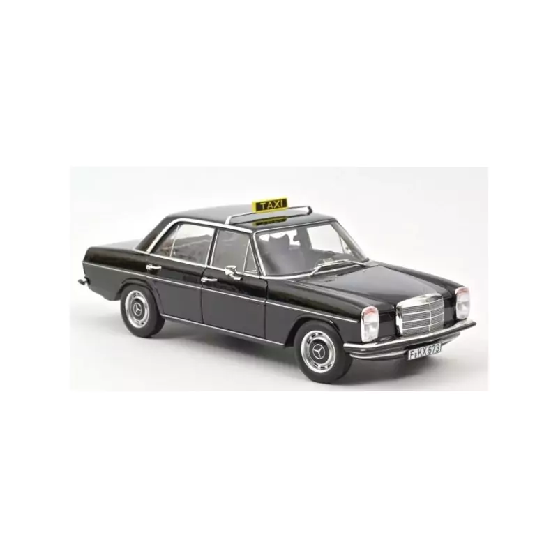 Marketplace : MERCEDES 200 1968 Taxi Noir - Norev - 1:18