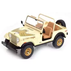 Marketplace : JEEP CJ-7 Golden Eagle 1980 beige - ModelCar - 1:18
