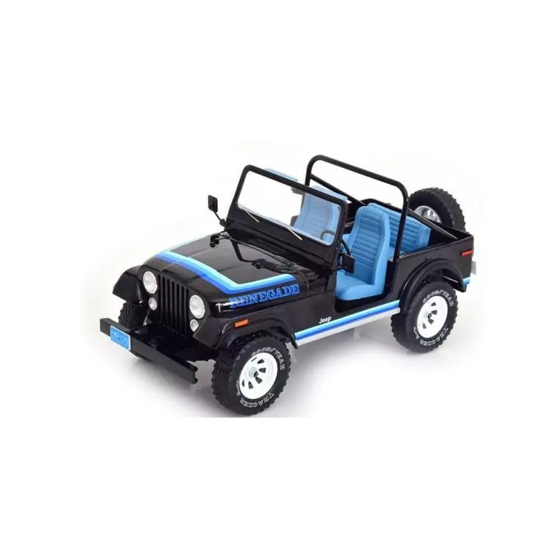 Marketplace : JEEP CJ-7 Golden Eagle 1980 noire - ModelCar - 1:18