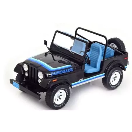 Marketplace : JEEP CJ-7 Golden Eagle 1980 noire - ModelCar - 1:18