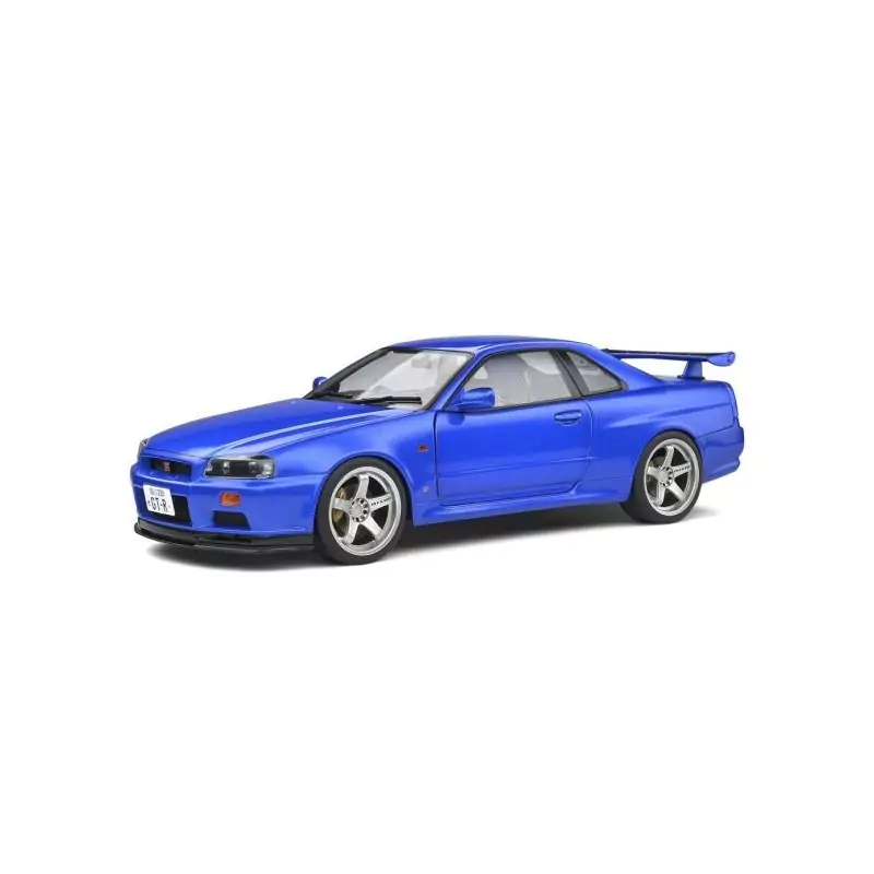 Marketplace : NISSAN Skyline (R34) GT-R Bayside Blue 1999 - Solido ...