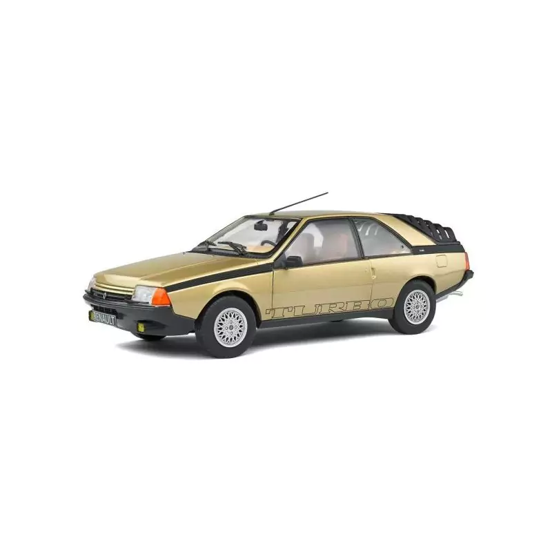 Marketplace : RENAULT Fuego Turbo Or 1980 - Solido - 1:18