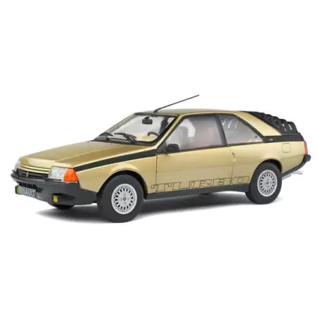Marketplace : RENAULT Fuego Turbo Or 1980 - Solido - 1:18