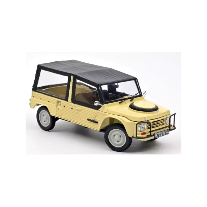 Marketplace : CITROEN Méhari 4X4 1979 Beige Hoggar - Norev - 1:18