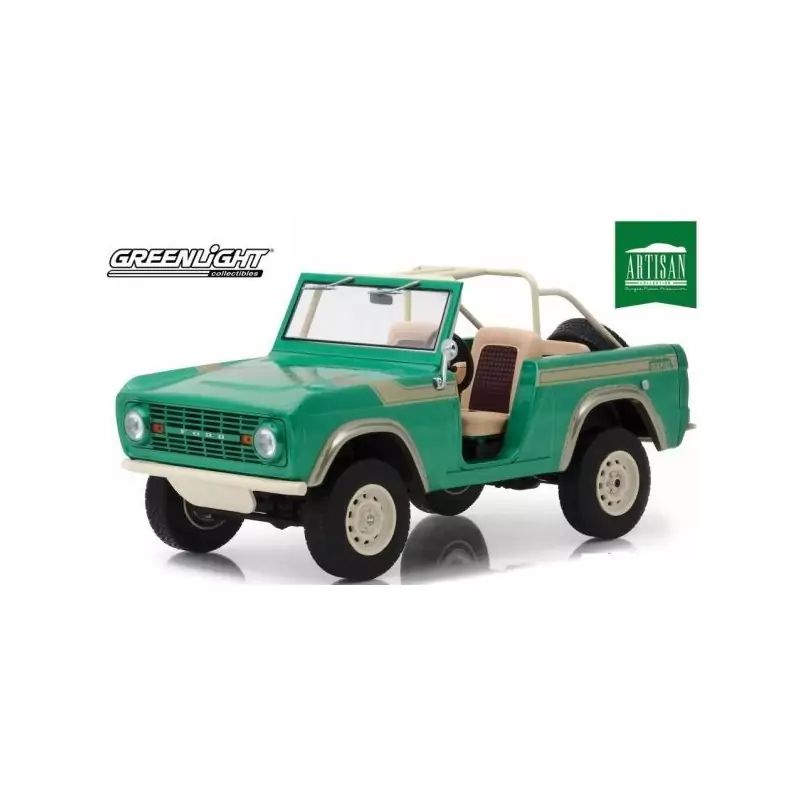 Marketplace : FORD Bronco 1976 vert - Greenlight - 1:18