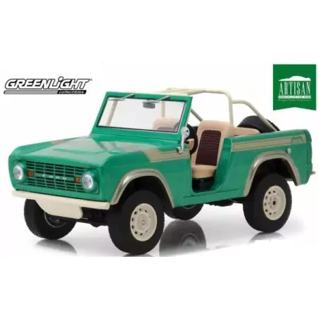 Marketplace : FORD Bronco 1976 vert - Greenlight - 1:18