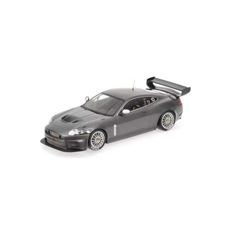Marketplace : JAGUAR HKR GT3 gris métal 2008 - Minichamps - 1:18