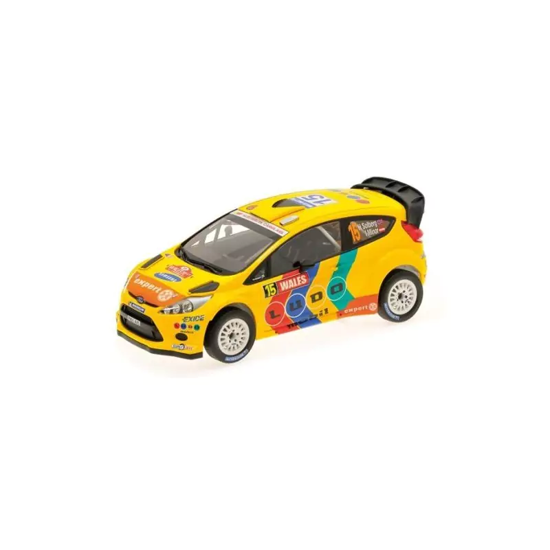 Marketplace : FORD Fiesta RS WRC WALLES Rally 2011 - Minichamps - 1:18