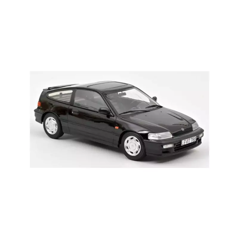 Marketplace : HONDA CRX 1990 Noire - Norev - 1:18