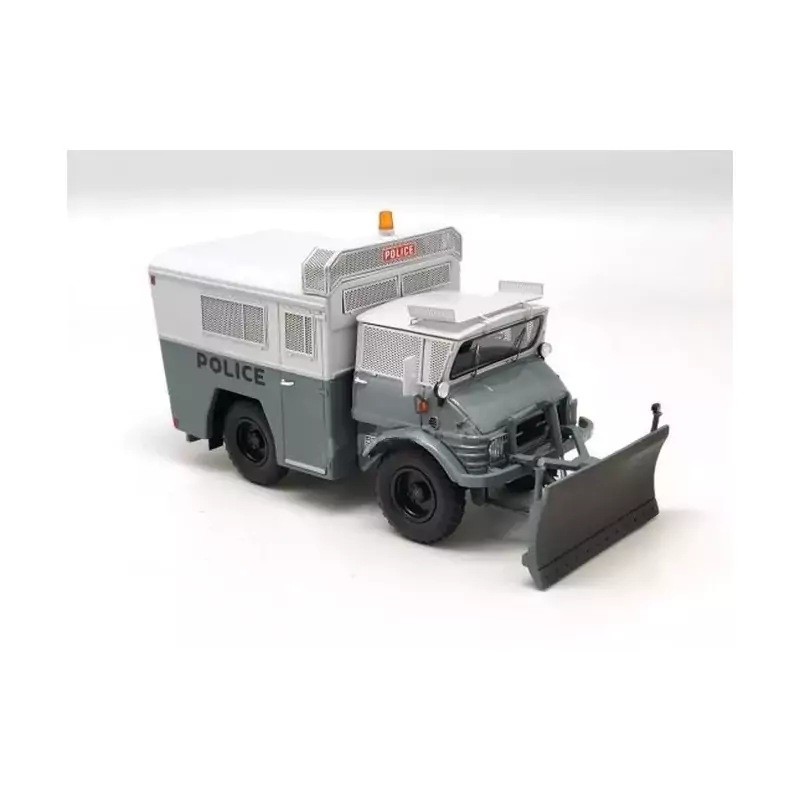 Martketplace : Mercedes Unimog 406 Police 1987 - PERFEX - 1:43