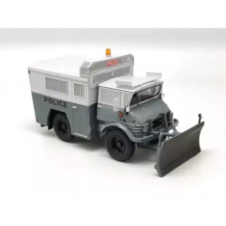 Martketplace : Mercedes Unimog 406 Police 1987 - PERFEX - 1:43