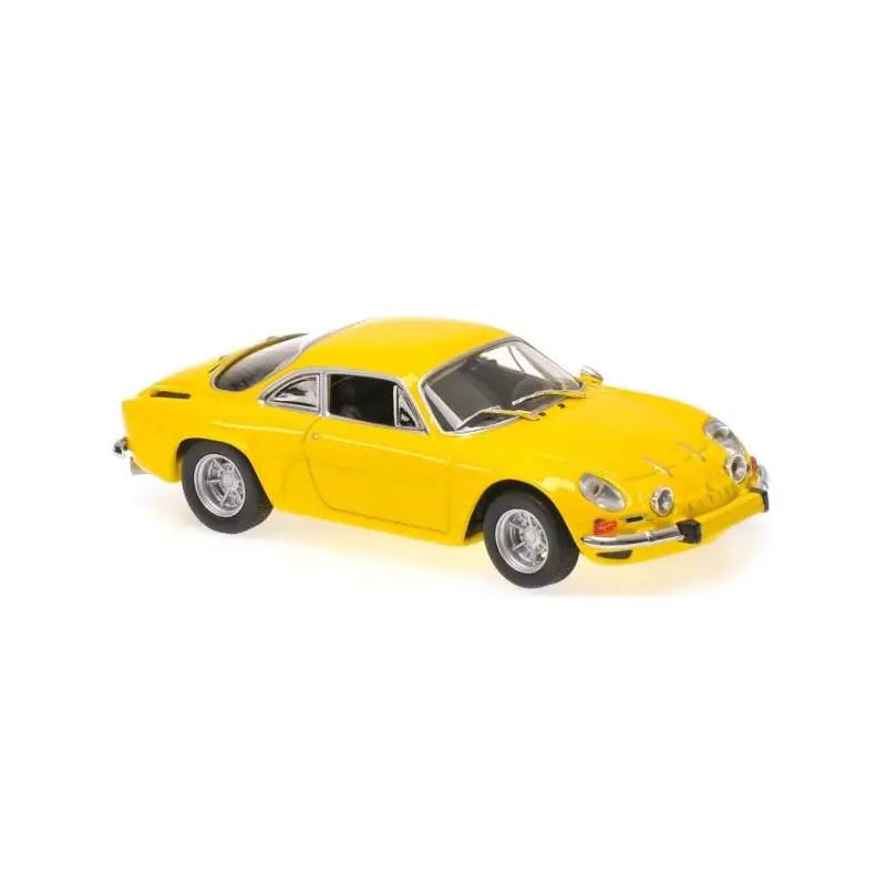 Marketplace : ALPINE A110 1971 jaune - Maxichamps - 1:43