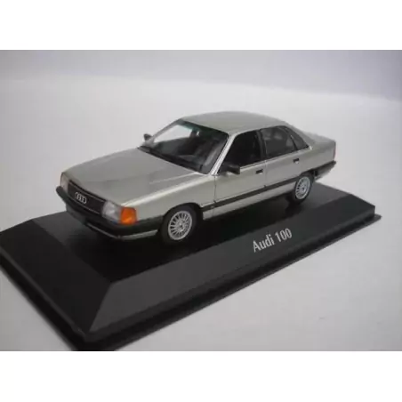 Marketplace : AUDI 100 1990 Gris métallique - Maxichamps - 1:43