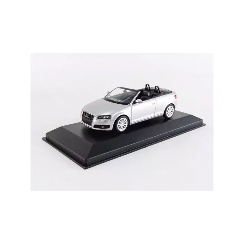 Marketplace : AUDI A3 Cabriolet 2007 grise - Maxichamps - 1:43