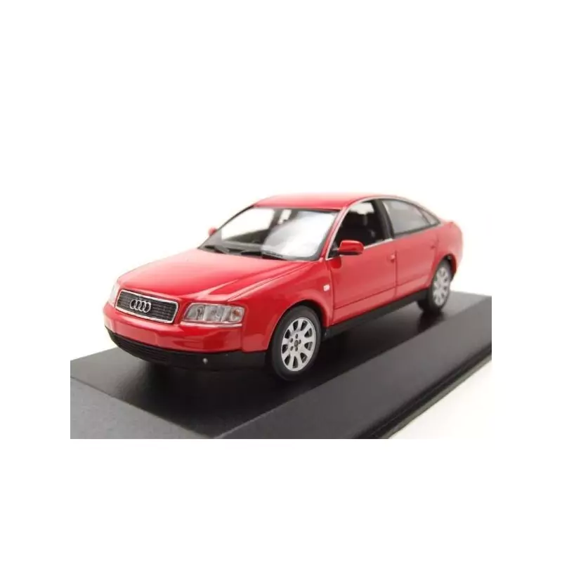 Marketplace : AUDI A6 1997 rouge - Maxichamps - 1:43