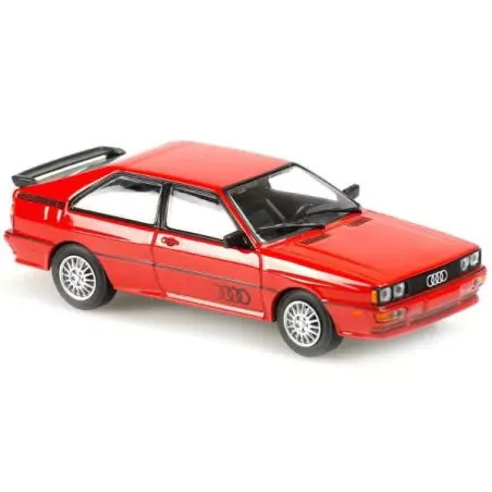 Marketplace : AUDI Quattro 1980 rouge - Maxichamps - 1:43